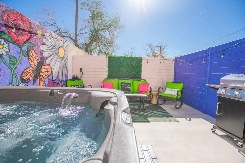 Bohemian Chic An Eclectic Escape-Hot Tub-Pet Friendly-No Pet Fees! Villa Albuquerque Luaran gambar