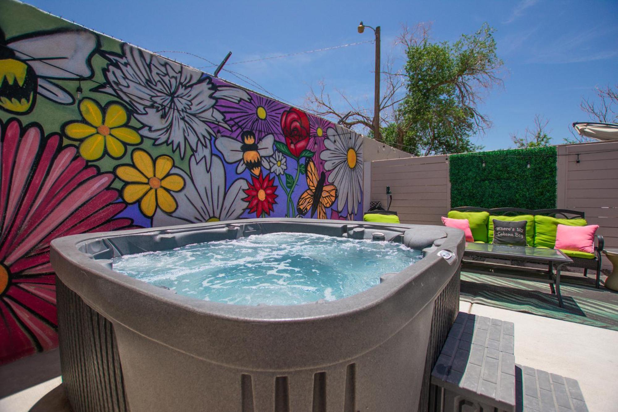 Bohemian Chic An Eclectic Escape-Hot Tub-Pet Friendly-No Pet Fees! Villa Albuquerque Luaran gambar